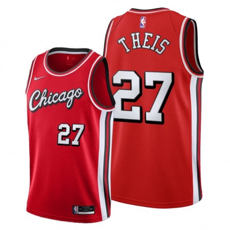 Maillot Homme Chicago Bulls Daniel Theis 27 Nike 2021-2022 City Edition Throwback Swingman